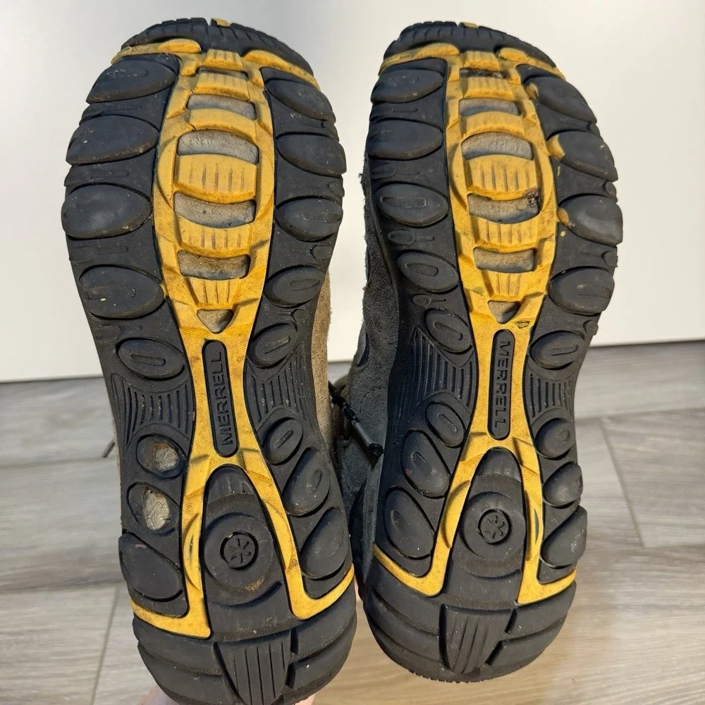Merrell Hilltop Vent Mid‎ Waterproof Brindle Hiking Boot Mens Size 10